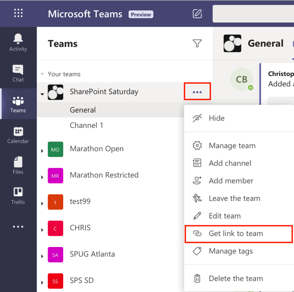 3 Ways to locate a Microsoft Team ID