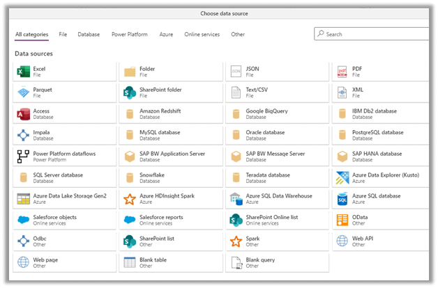 Append and Merge to combine data from multiple data source in Power Platform dataflows