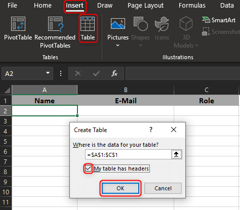 Create and fill an Excel file dynamically with Power Automate