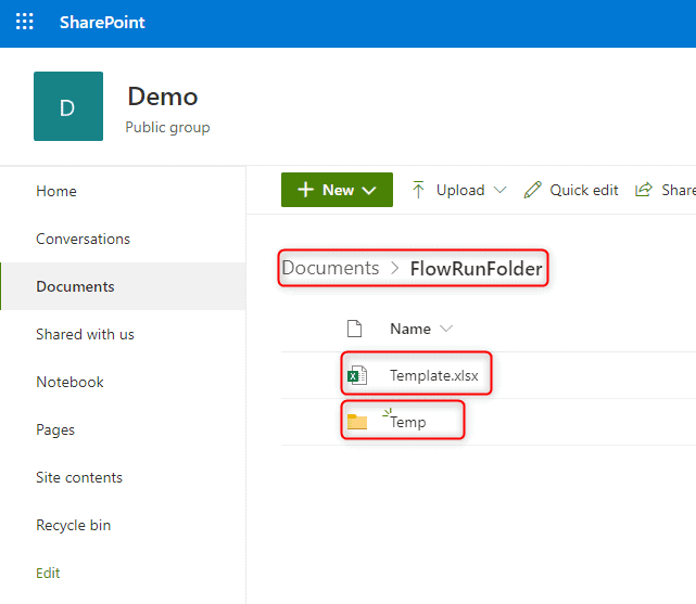 Create and fill an Excel file dynamically with Power Automate