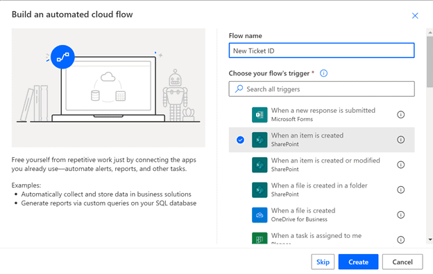 Use Power Automate to Create an Attribute-based ID in MS Lists