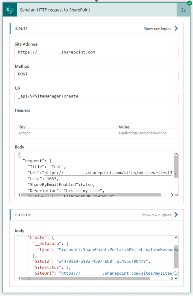 Creating a Modern SharePoint Site using Power Automate