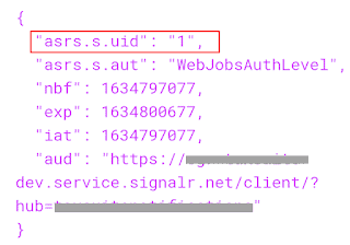 Sending Per User Notifications using Azure Functions SignalR Service Output Binding