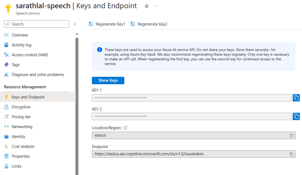 Convert Text To Speech Using Azure AI Speech With Angular 16 And .NET 6