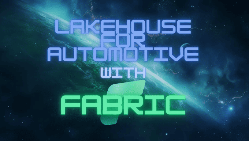 Lakehouse Design for Automotive with Fabric: 1 - Intoduction