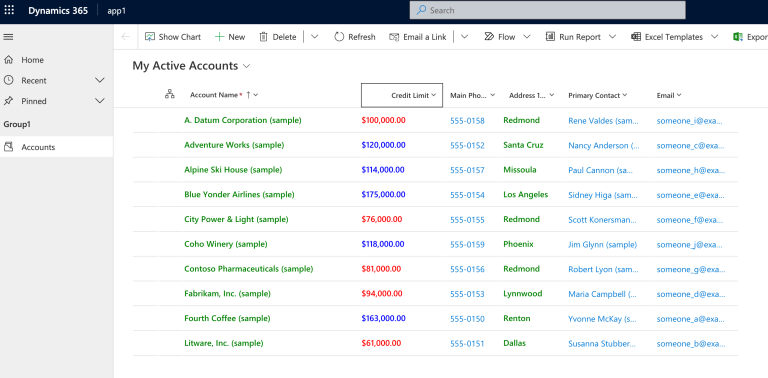 Sample of Power Apps Grid customizer control from the docs