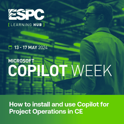 How to install and use Copilot for Project Operations in CE