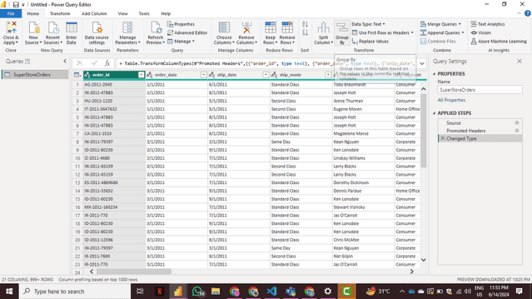 Understanding the Power Query Editor in Power BI Desktop | ESPC ...