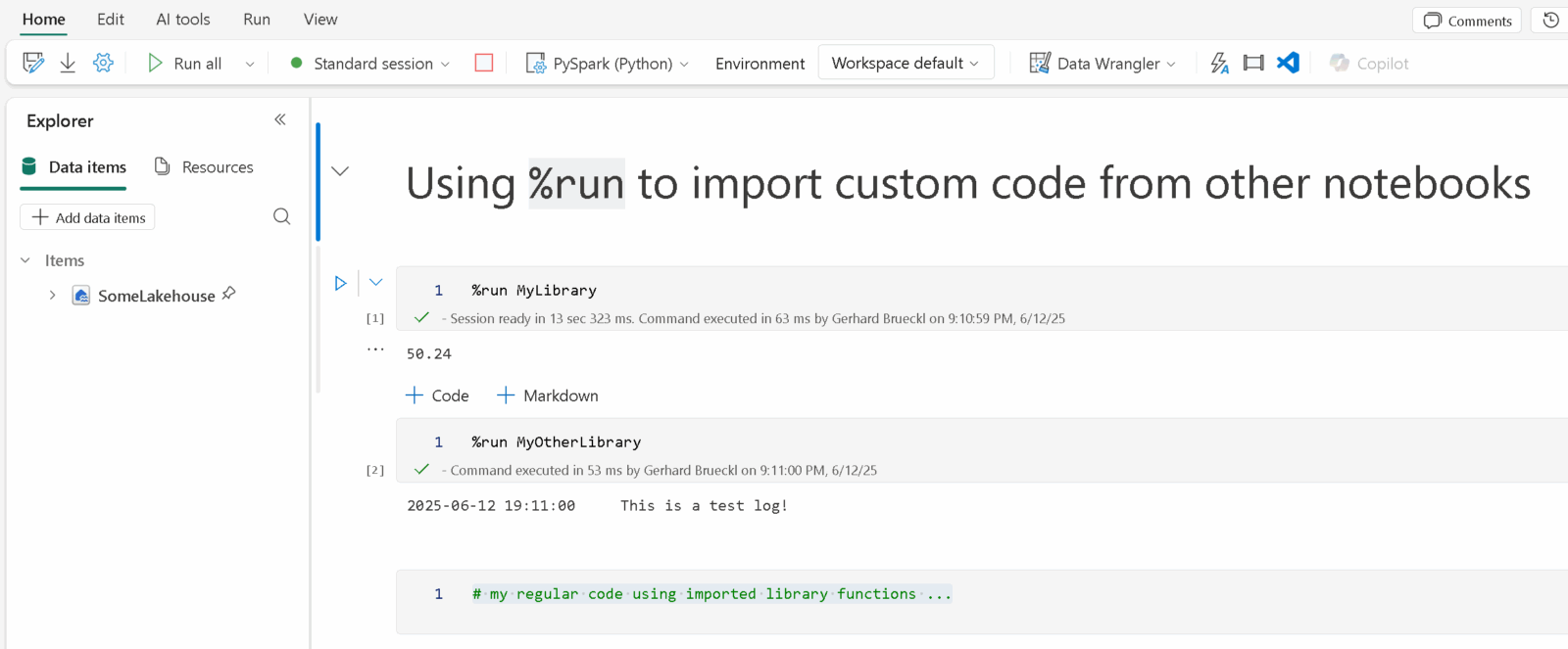 Using Custom Libraries in Microsoft Fabric Data Engineering