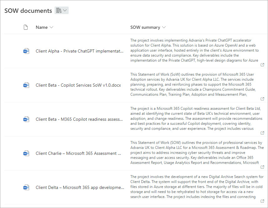Automate AI prompts across your files - autofill columns in SharePoint Premium/Syntex