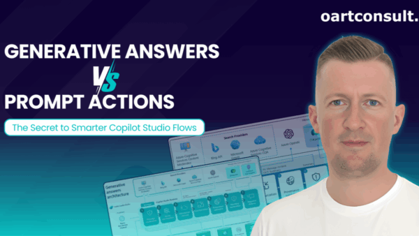 How Generative Answers and Prompt Actions Work Together in Copilot Studio