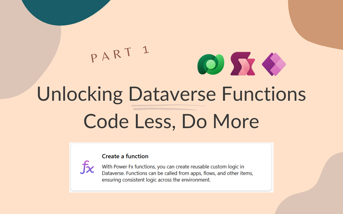 Unlocking Dataverse Functions