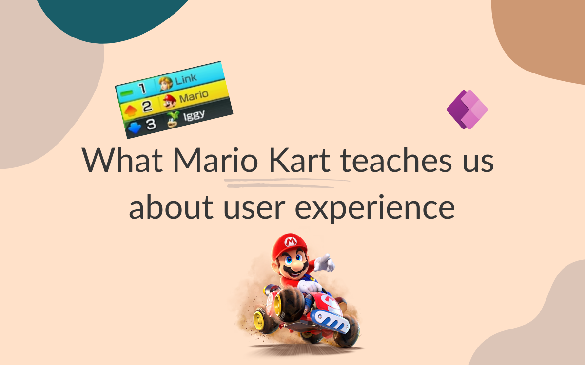 What Mario Kart teaches us about user experience