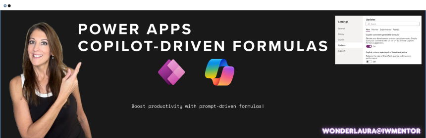 Power Apps is Smarter: Copilot Comment-Generated Formulas