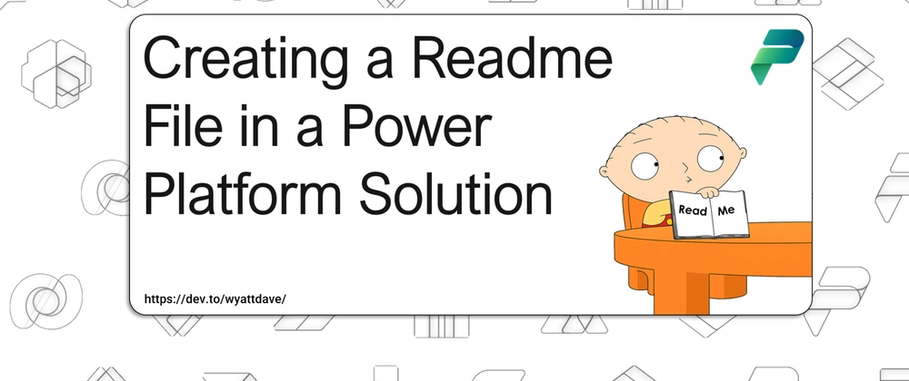 Creating a Readme File in a Power Platform Solution
